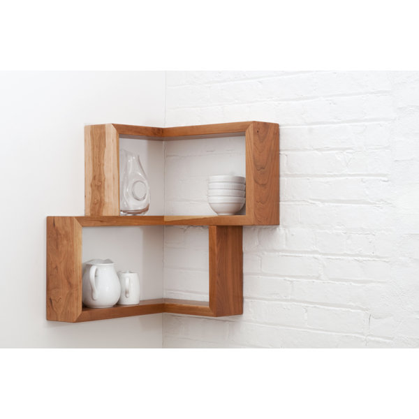 Tronk Design Franklin Novelty Corner Shelf & Reviews Wayfair